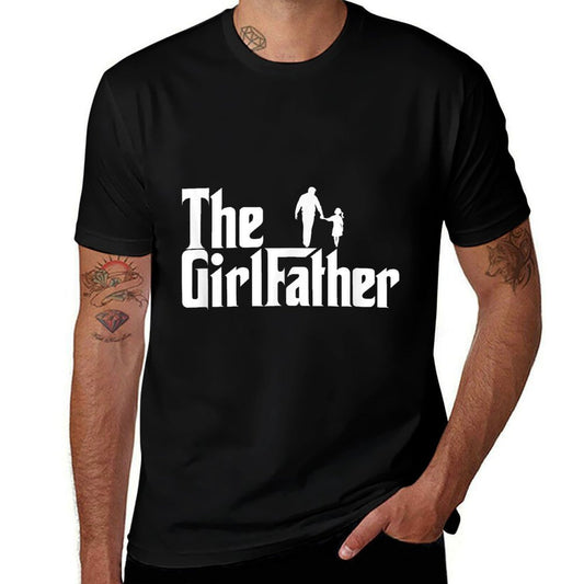 Threadrock The Girl Father Funny Dad of Girls Daddy Daughter  Moisture-wicking T-Shirt
