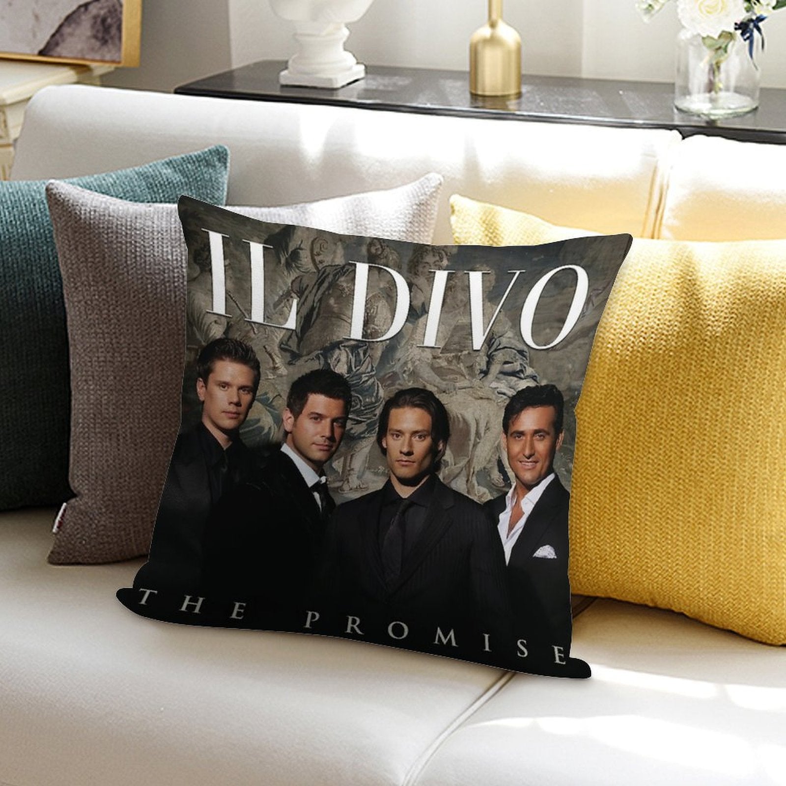 Il Divo The Promise Soft Multiple Sizes Throw Pillow