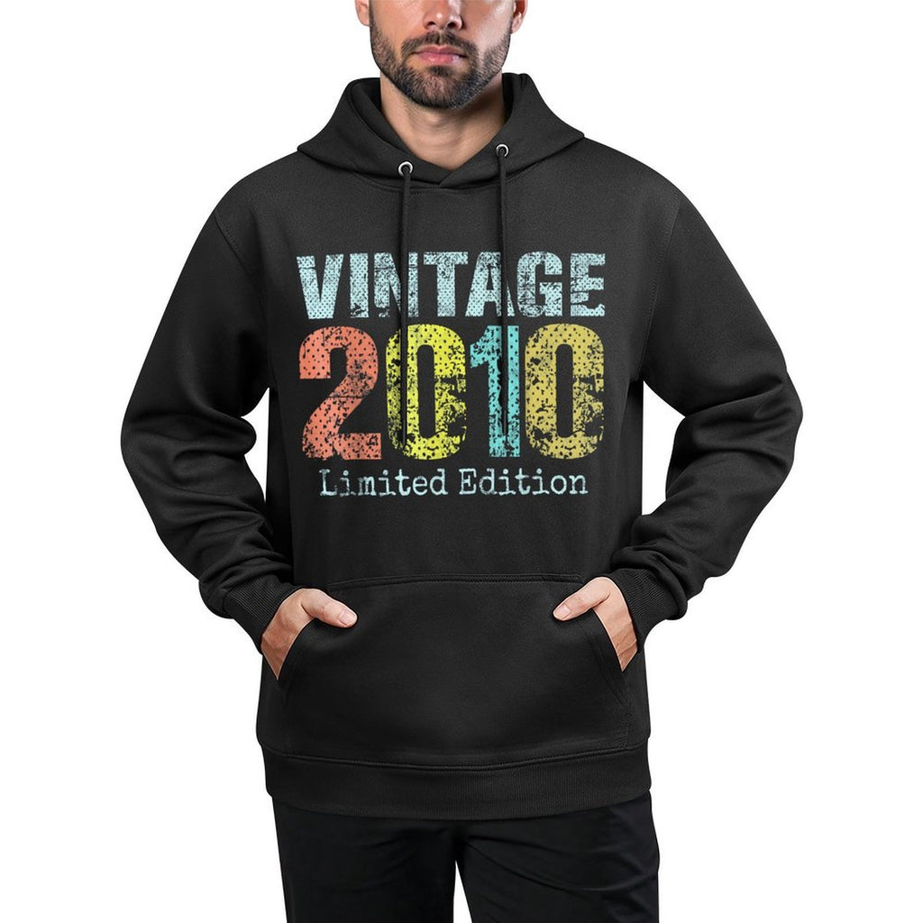 Vintage 2010 Limited Edition 15th Birthday Gifts 15 Year Old Unisex Design Hoodie