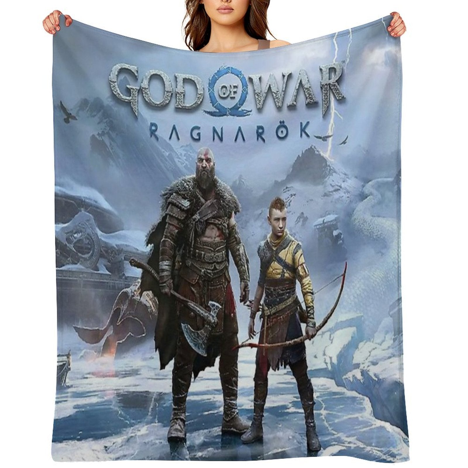 GOD OF WAR RAGNAROK Anti-pilling Throw Blanket