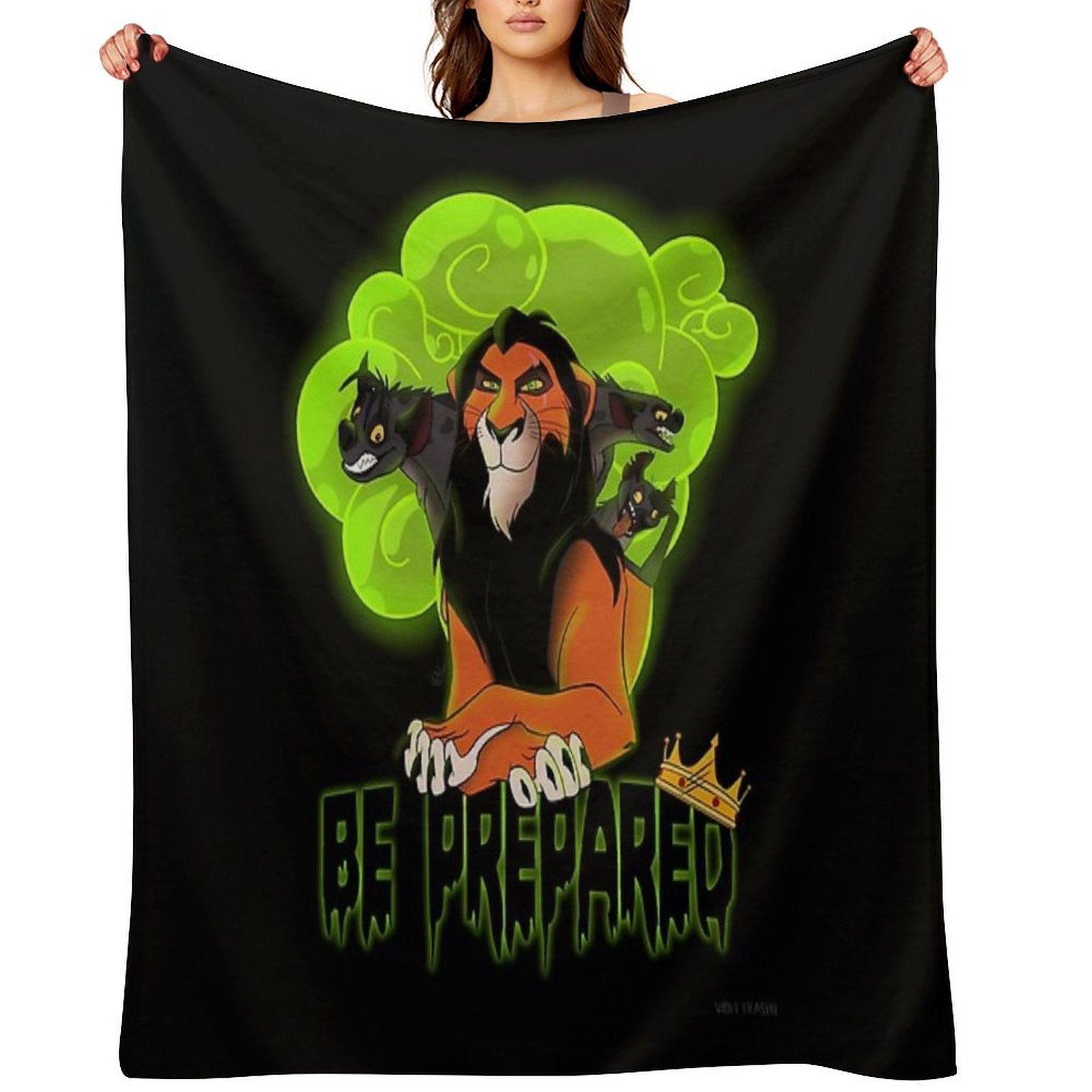 Scar Poster Easy Care Throw Blanket