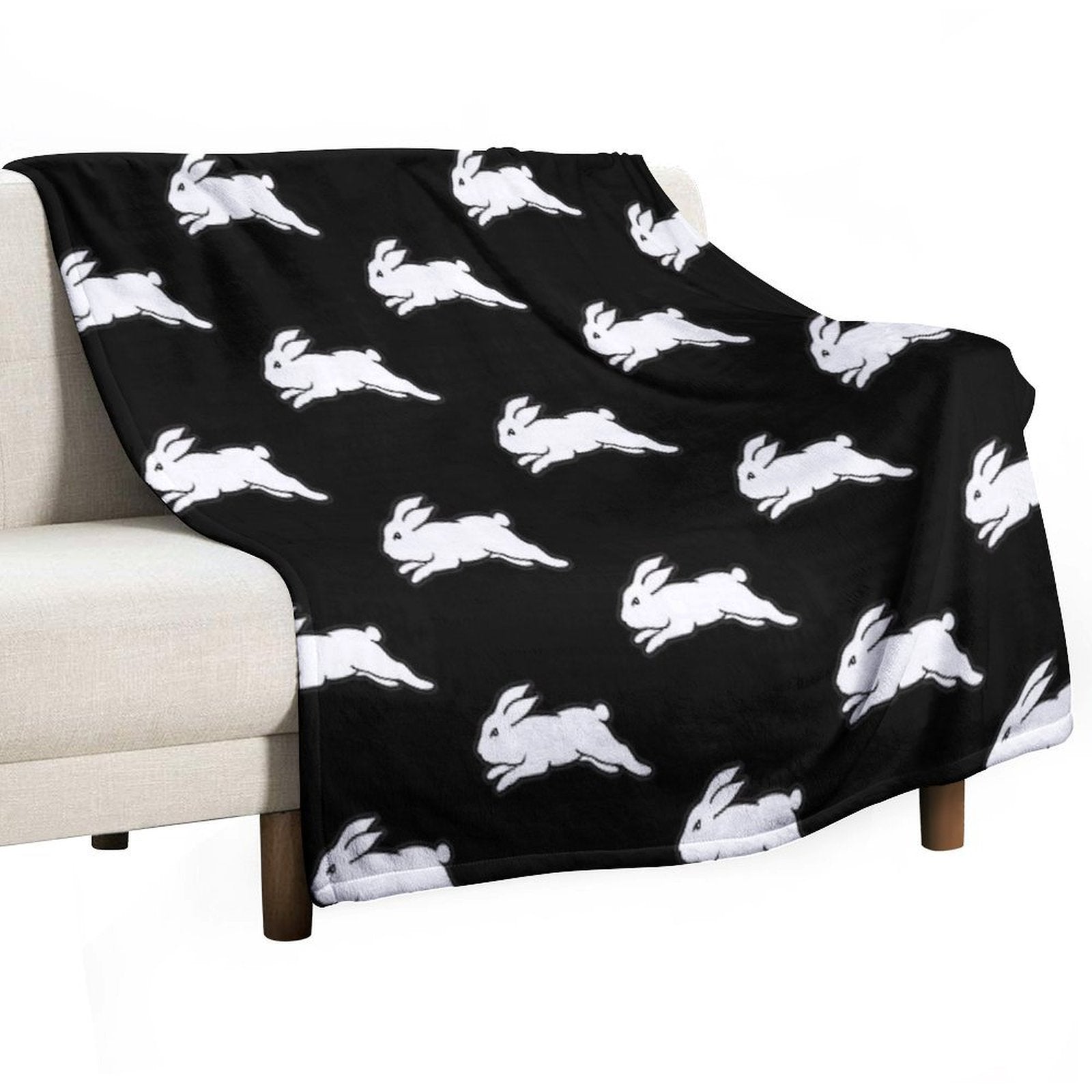 Reggie-Rabbitohs Durable Throw Blanket