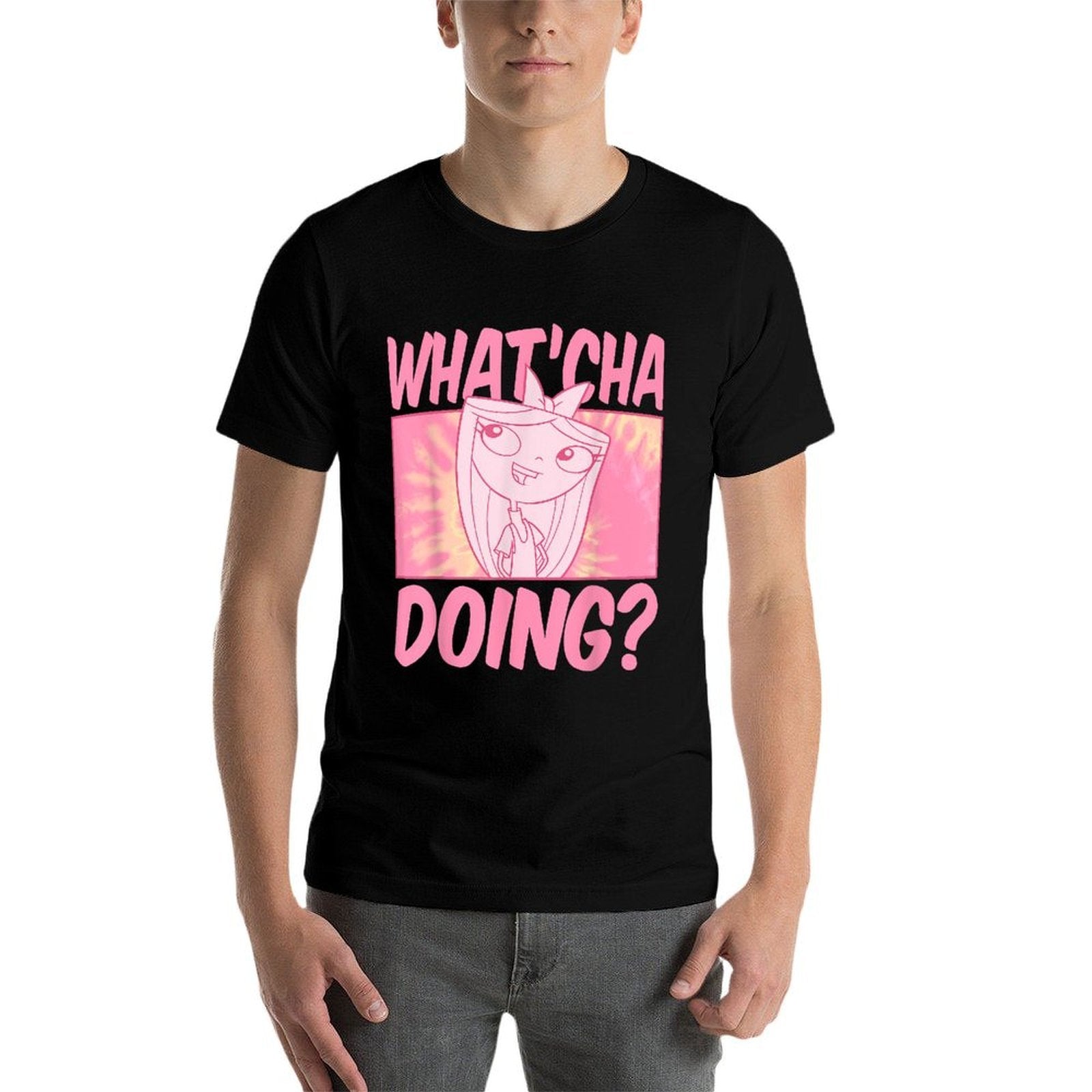 Disney Phineas And Ferb Whatcha Doing  Soft T-Shirt