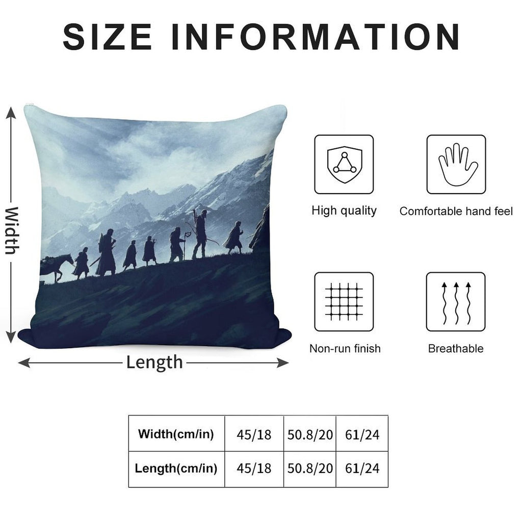 Fellowship Holy Soft High-Density Material Throw Pillow