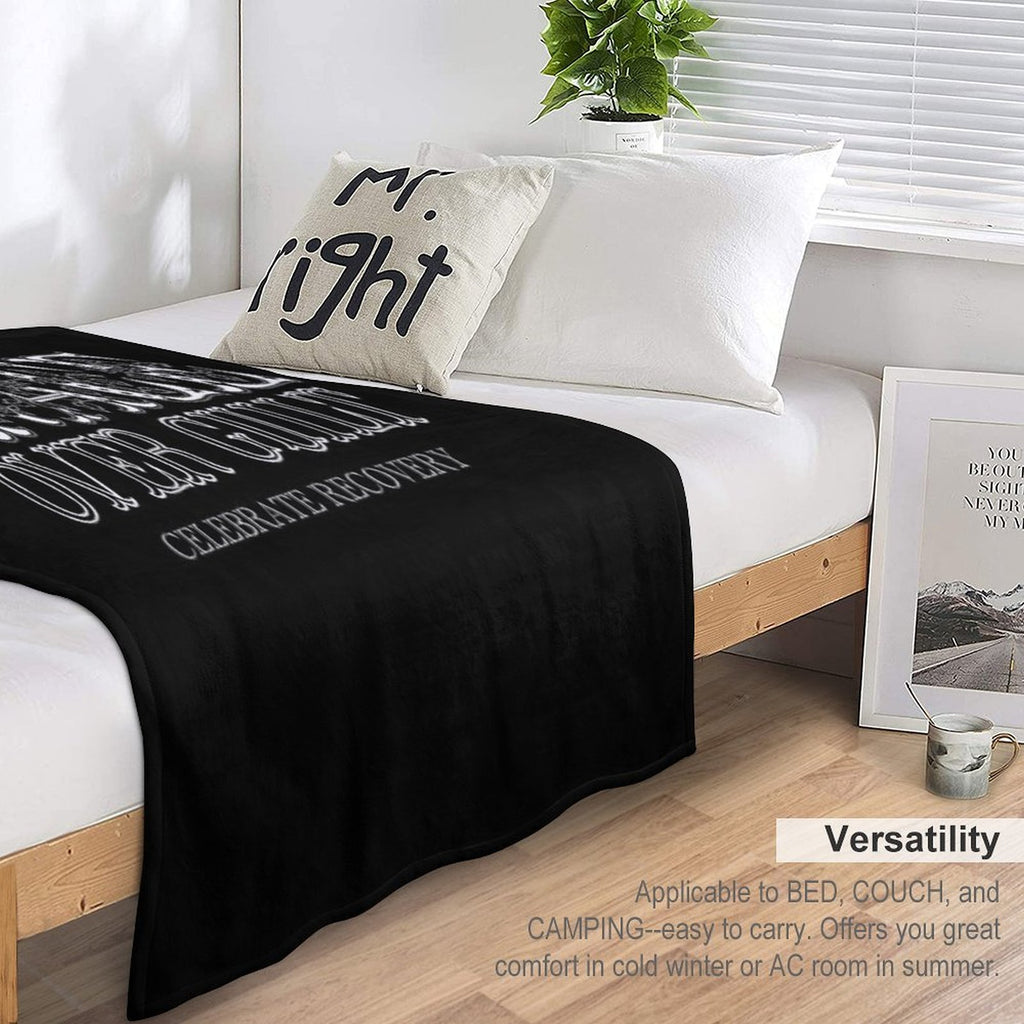 GRACE over Guilt ~ Celebrate Recovery Lightweight Throw Blanket
