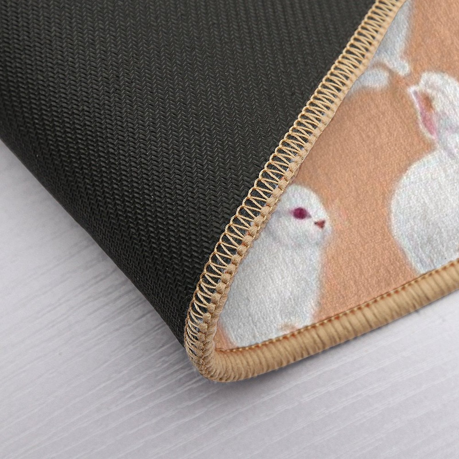 Cute Rabbit  High-Traffic Bath Mat