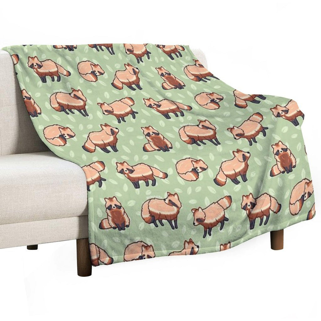 Tanuki Versatility Throw Blanket