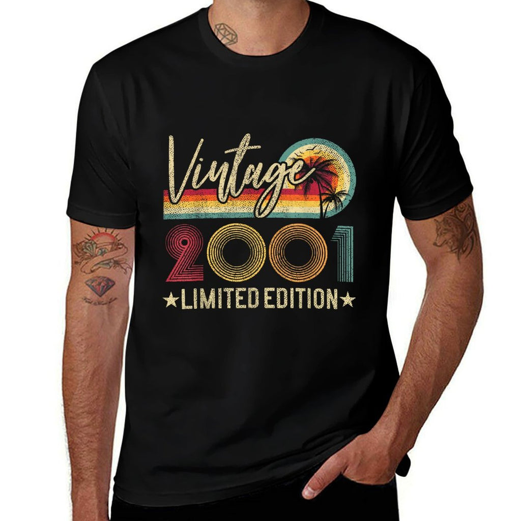 2001 21st Birthday Gift 21 Years Old Limited Edition  Graphic-printed T-Shirt