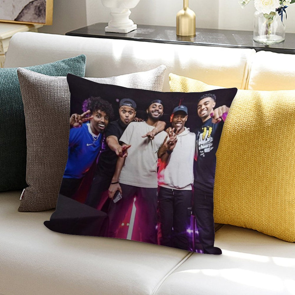 Beta Squad Team Soft High-Density Material Throw Pillow