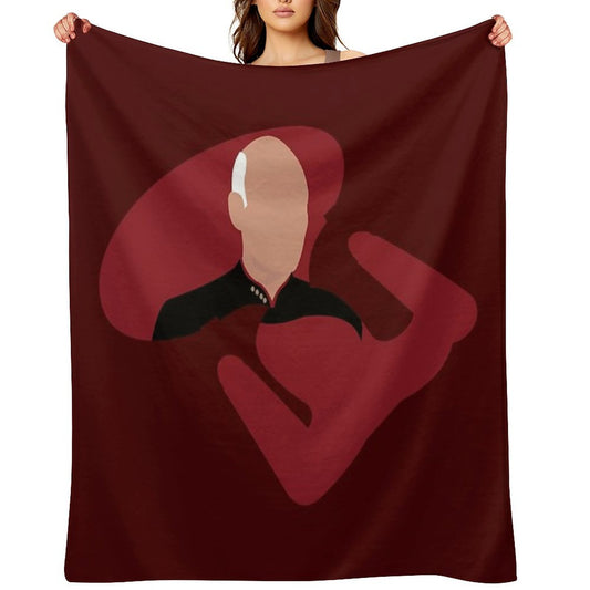 The Captain Sustainable Throw Blanket