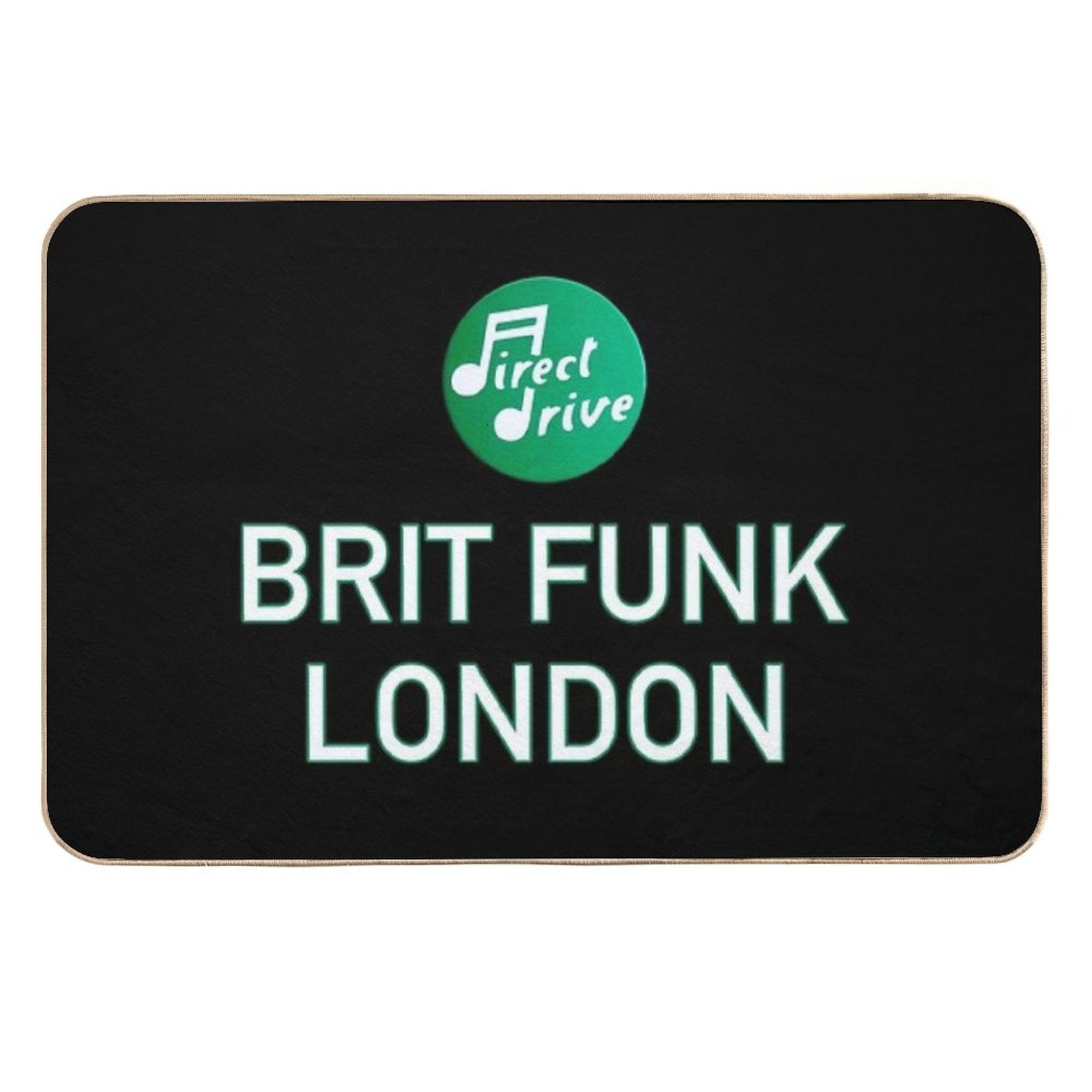 Brit Funk - London UK  Fade-Resistant Bath Mat