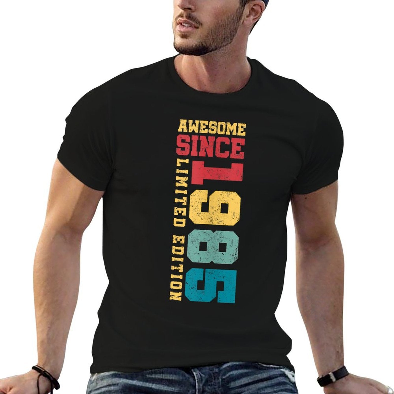 Awesome Since 1985 Limited Edition Vintage 40th Birthday  High-quality Stitching T-Shirt