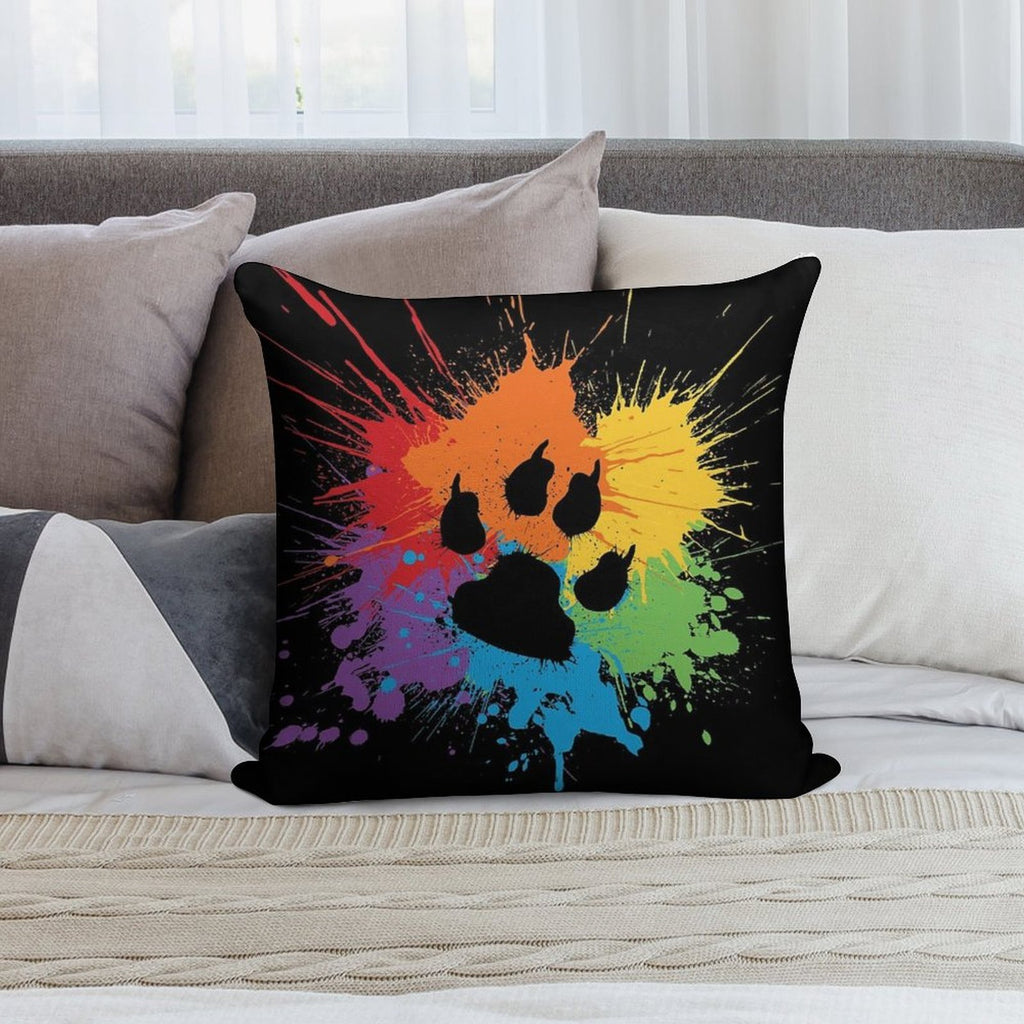 Paw Pride Dark 2019 Soft Durable Construction Throw Pillow