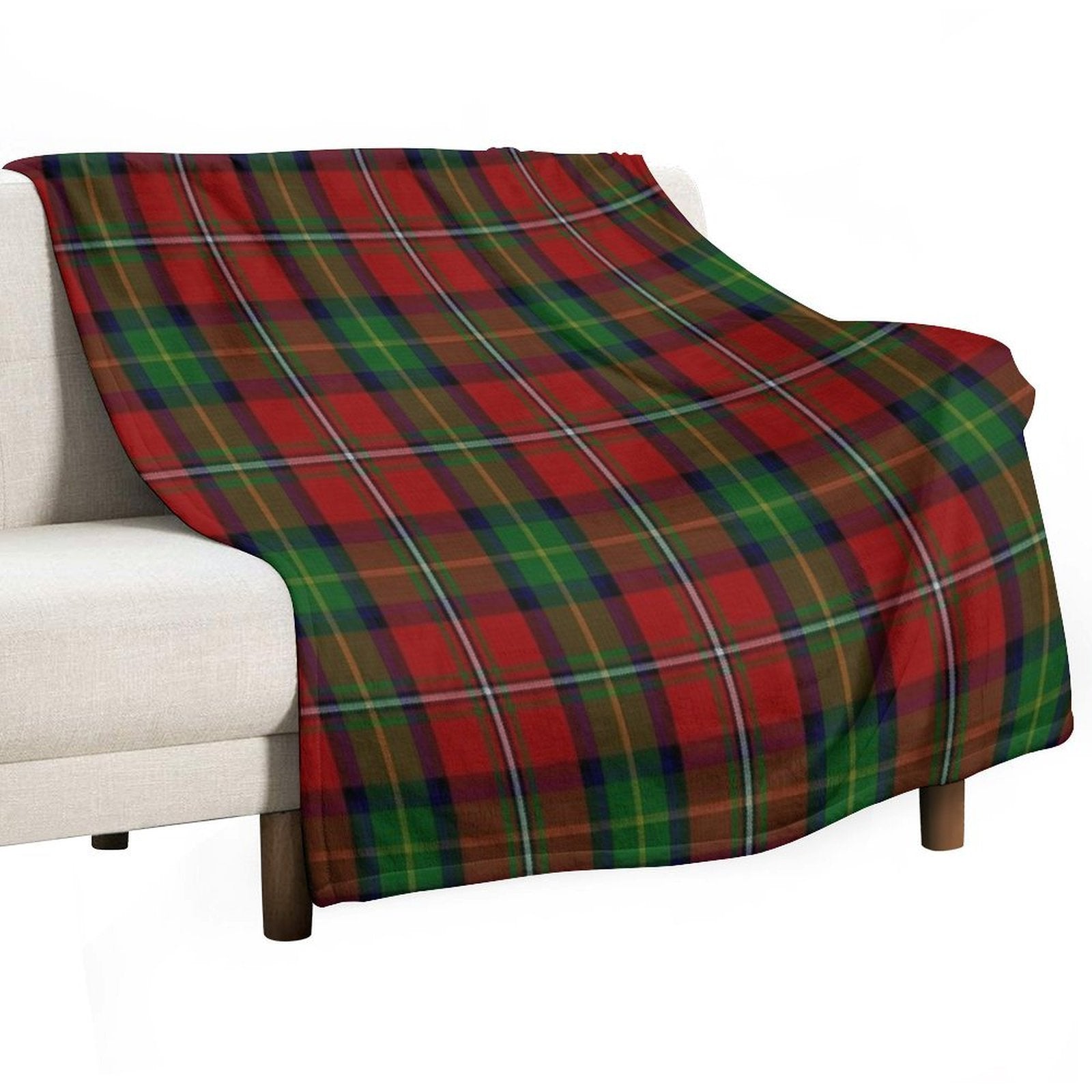 Boyd Clan Tartan (High Res) Multi-functional Throw Blanket
