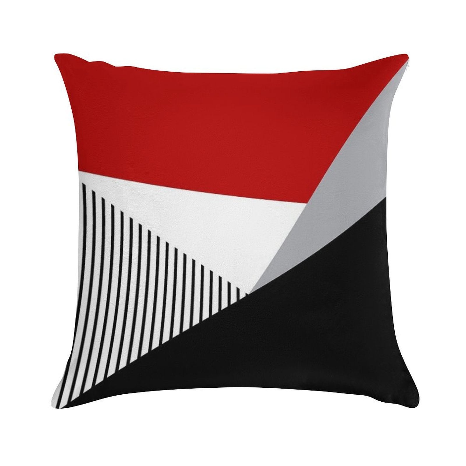 Colorful Geometry Soft Warmth Comfort Throw Pillow