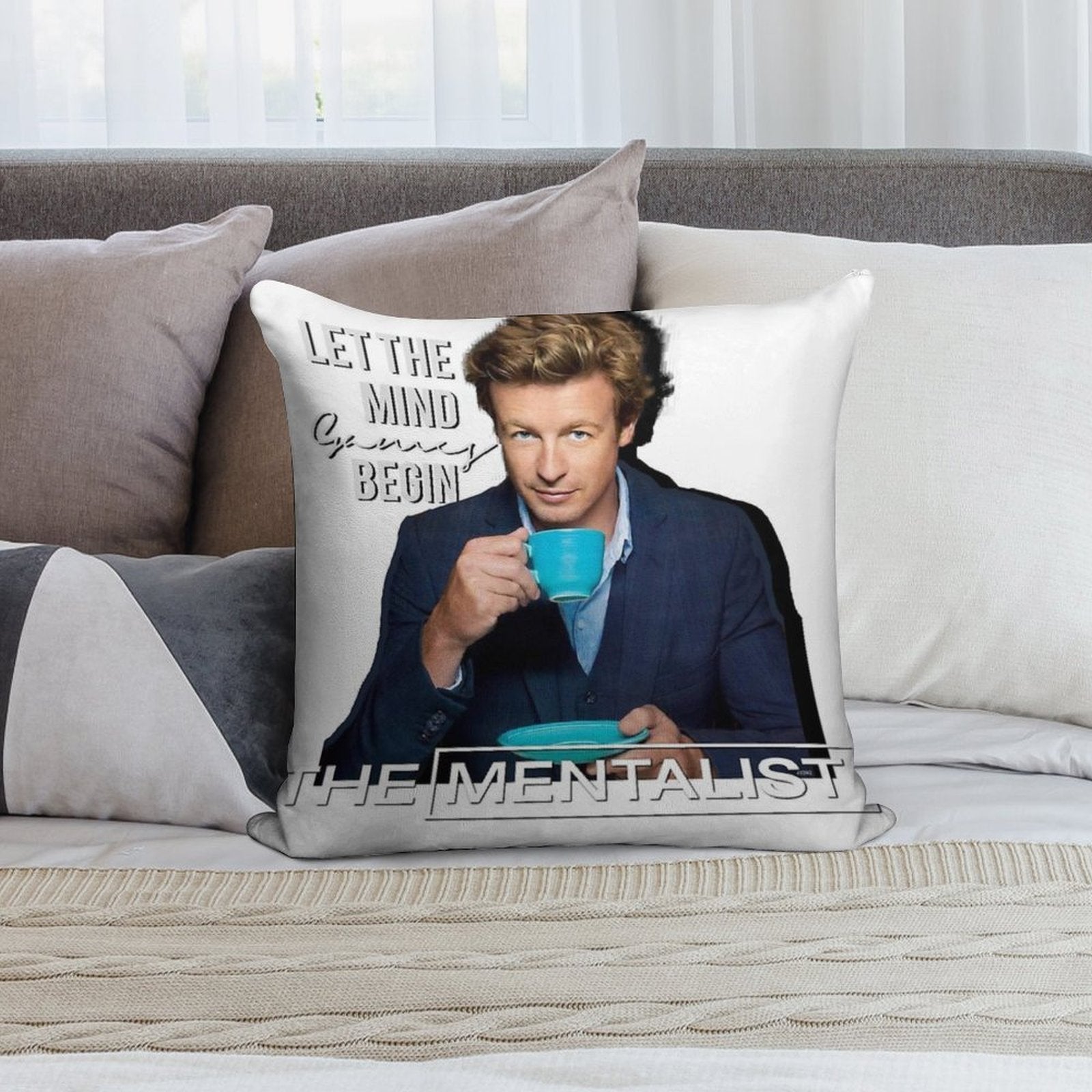 The Mentalist Soft Multiple Sizes Throw Pillow