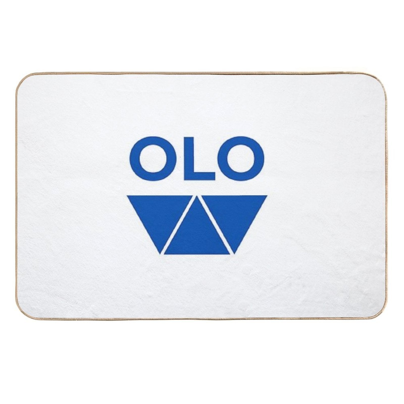 OLO Logo (Blue)  Toxin-Free Bath Mat