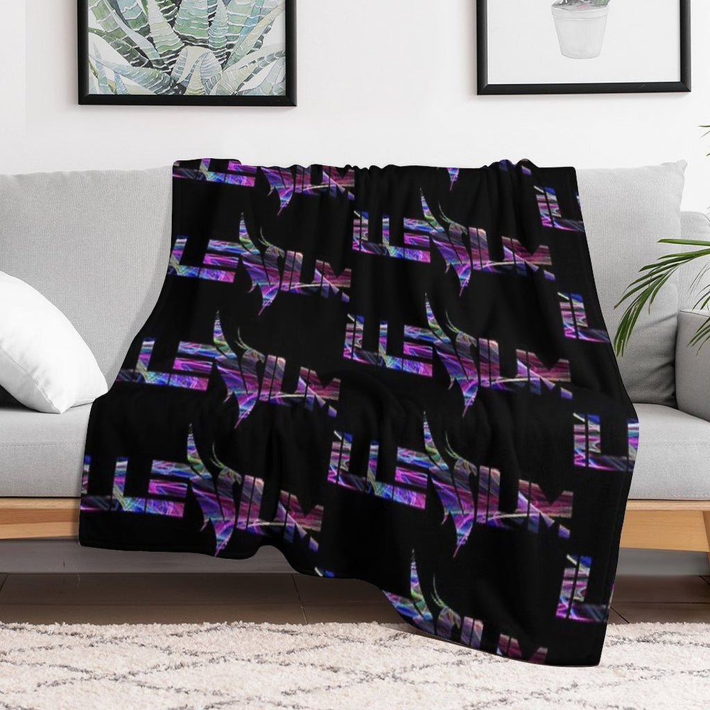 Illenium Rave EDM Fanart Premium Throw Blanket