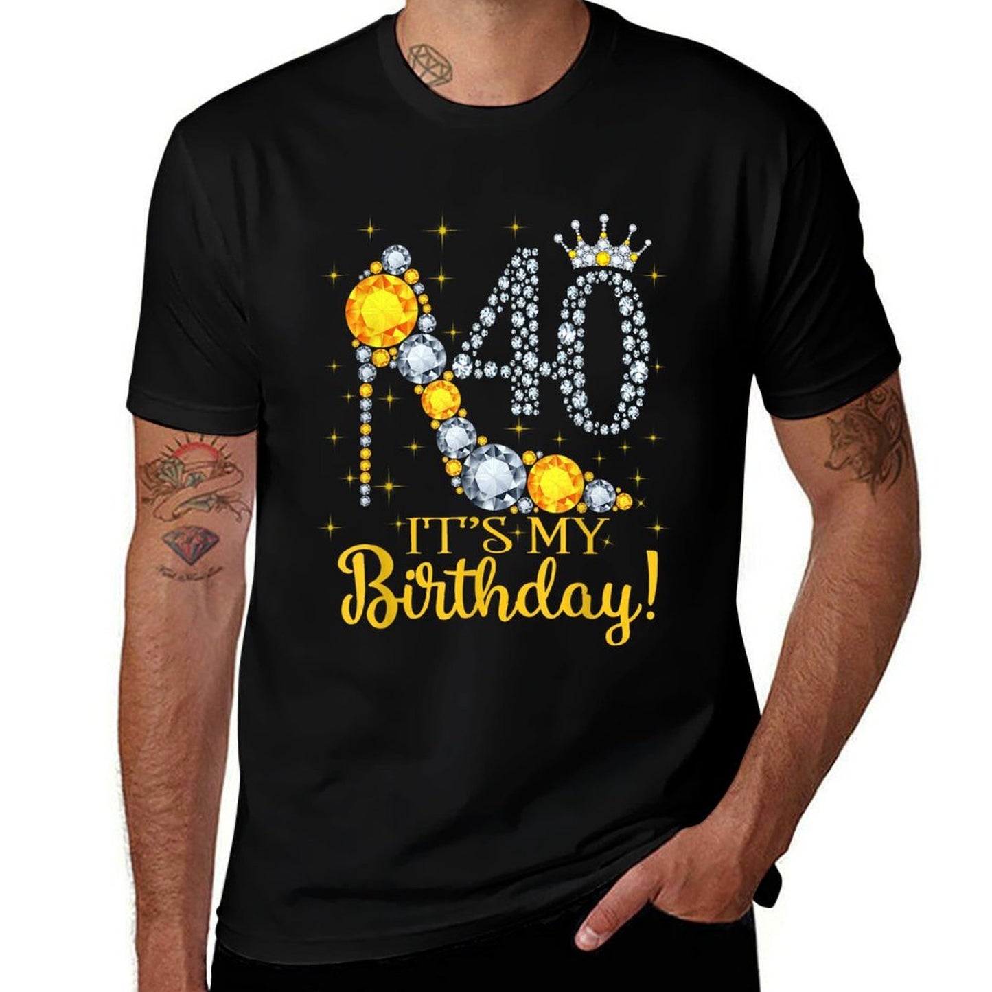 40 It&#39;s My Birthday 1982 40Th Birthday Gifts For Ladies  Graphic-printed T-Shirt