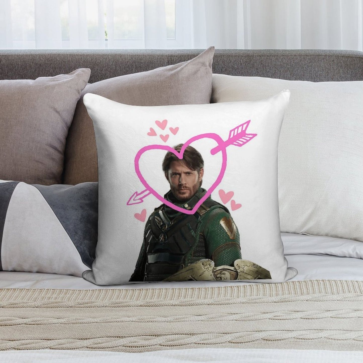Solider Boy 3 Soft Warmth Comfort Throw Pillow
