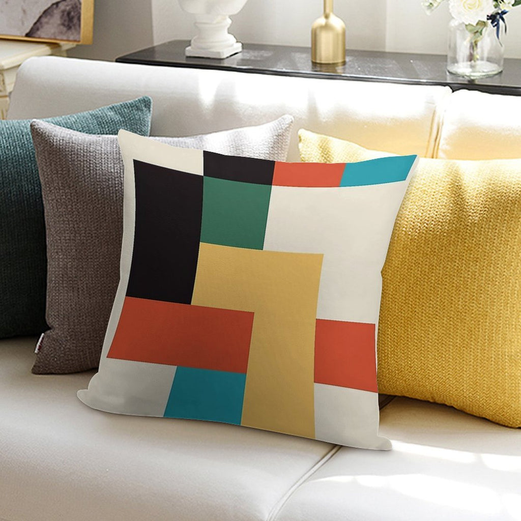 Bauhaus 1923 Soft Gift Ready Throw Pillow