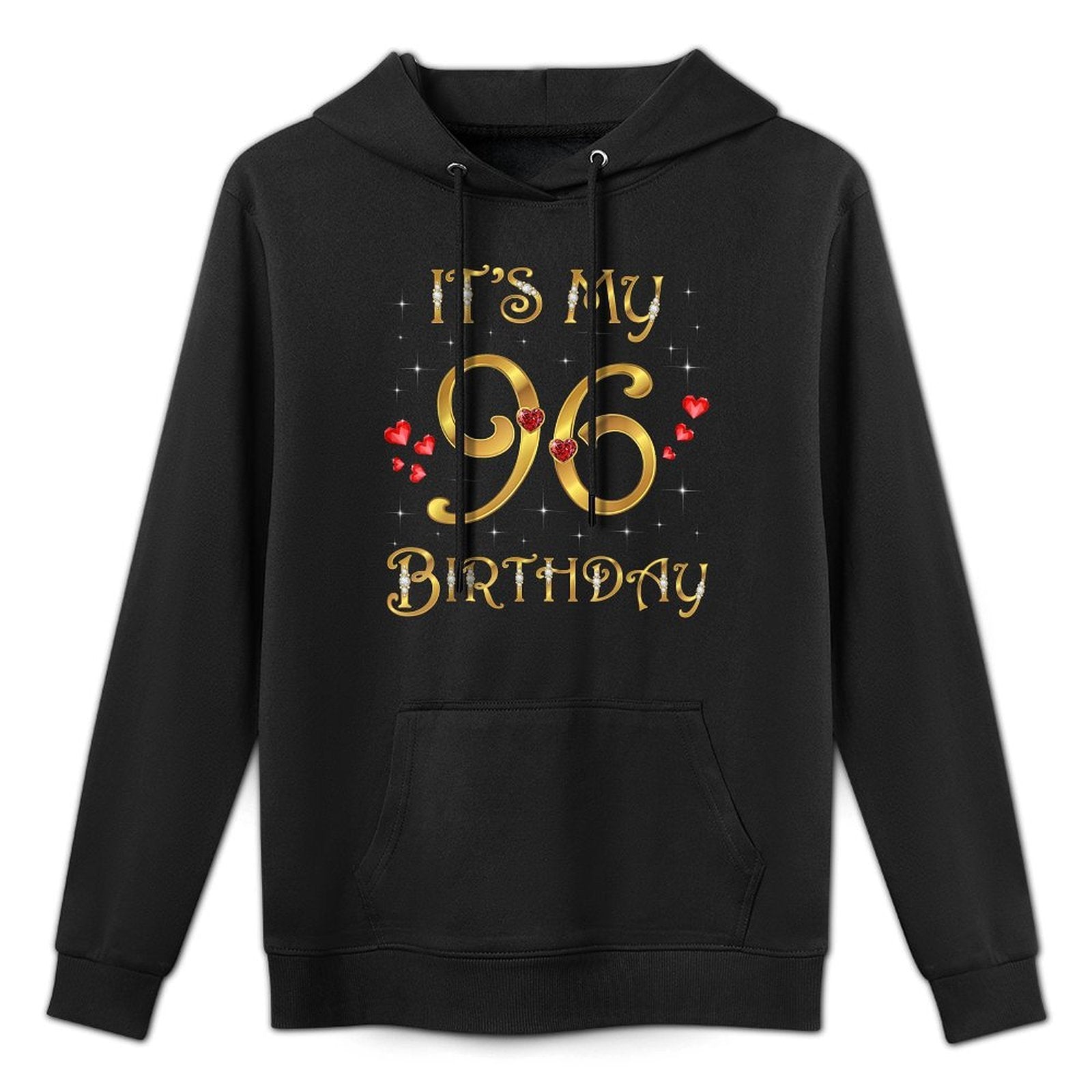 Its My 96th Birthday, 96 Years Old, 96th Birthday Queen Casual Wear Hoodie