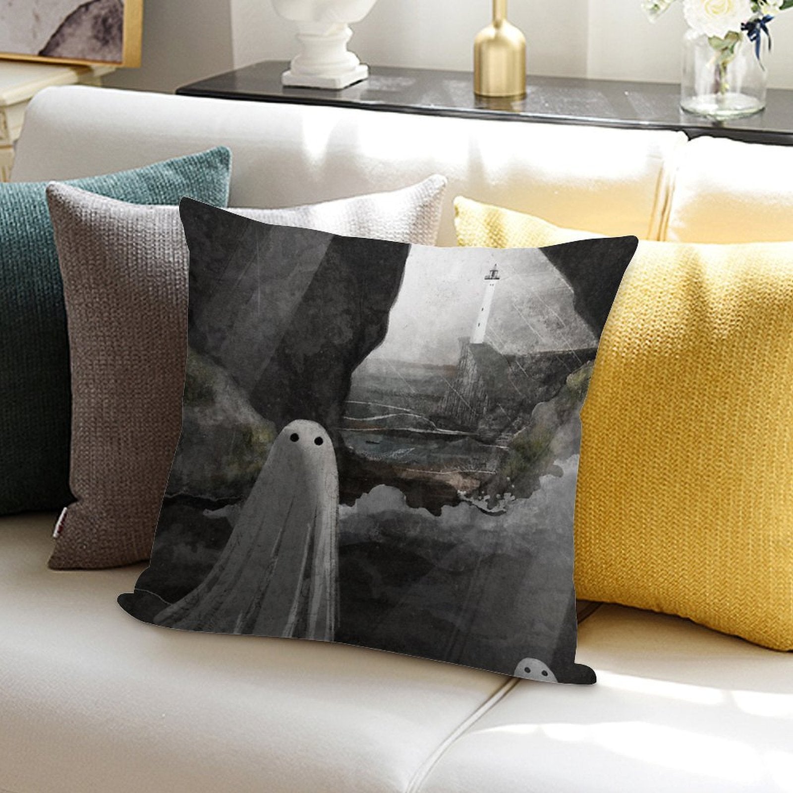 The Caves Are Haunted Soft Style Accent Throw Pillow