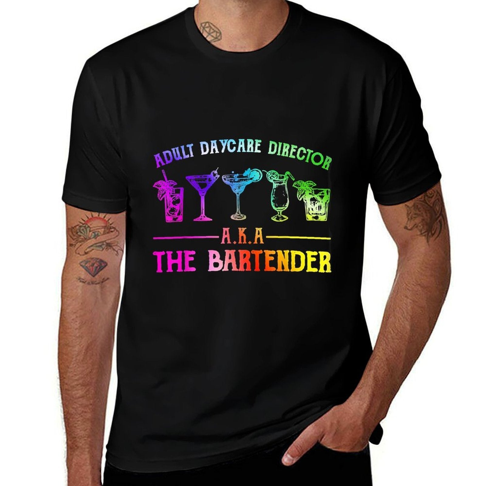 Adult Daycare Director Aka The Bartender  Classic T-Shirt