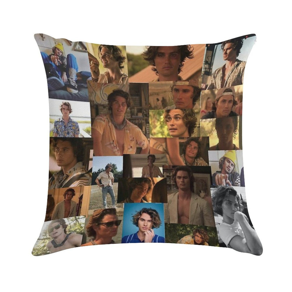 John B (Chase Stokes) Soft Anti-Pilling Throw Pillow
