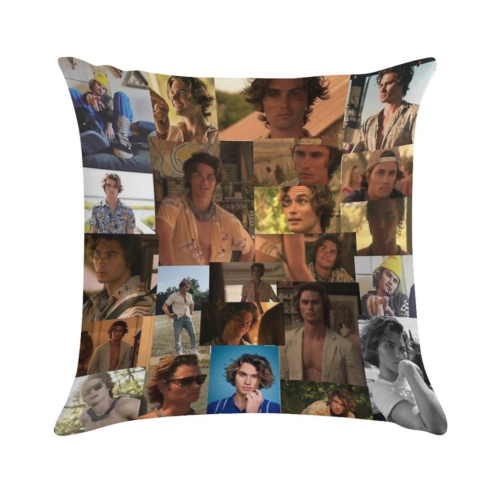 John B (Chase Stokes) Soft Anti-Pilling Throw Pillow