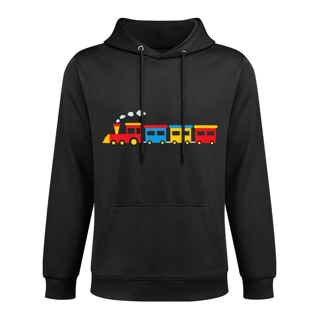 Kids Trains For Boys Steam Locomotive Train For Toddler Boys Unisex Design Hoodie