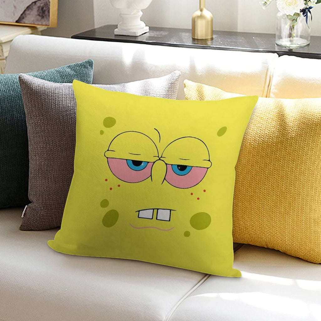 Spongebob High Soft Ultra-Soft Texture Throw Pillow