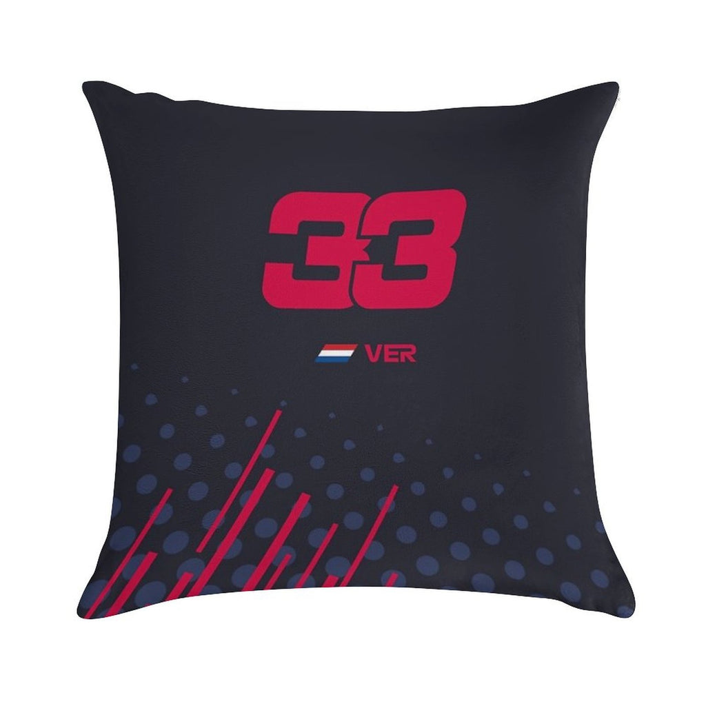 Max Verstappen Phone Case 2021 Soft Short Plush Fabric Throw Pillow