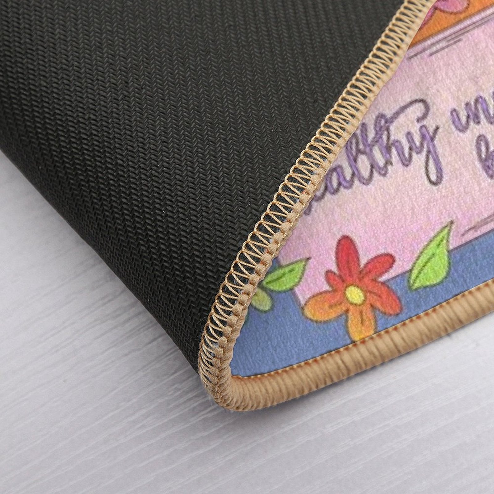 Fruity Positivity  Dirt-Trapping Bath Mat