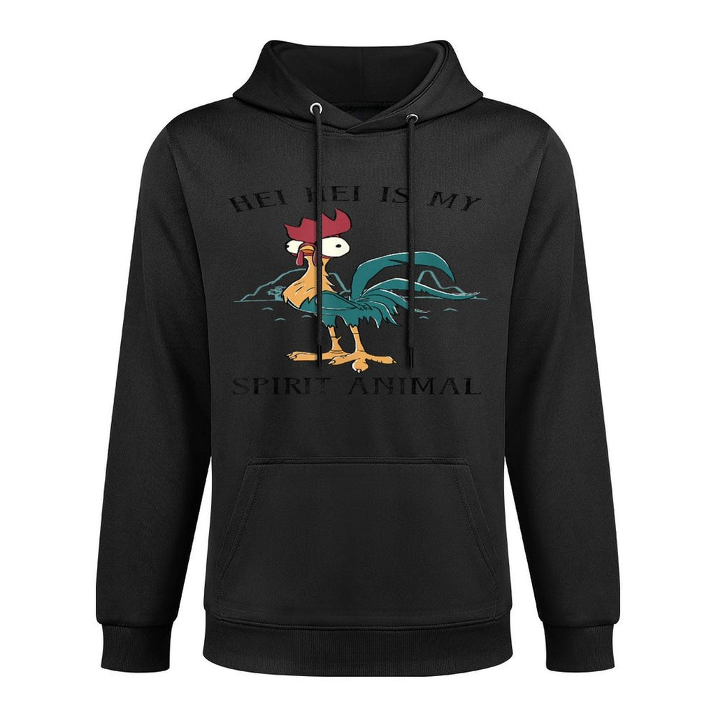 Disney Moana Hei Hei Is My Spirit Animal Portrait Customizable Surface Hoodie
