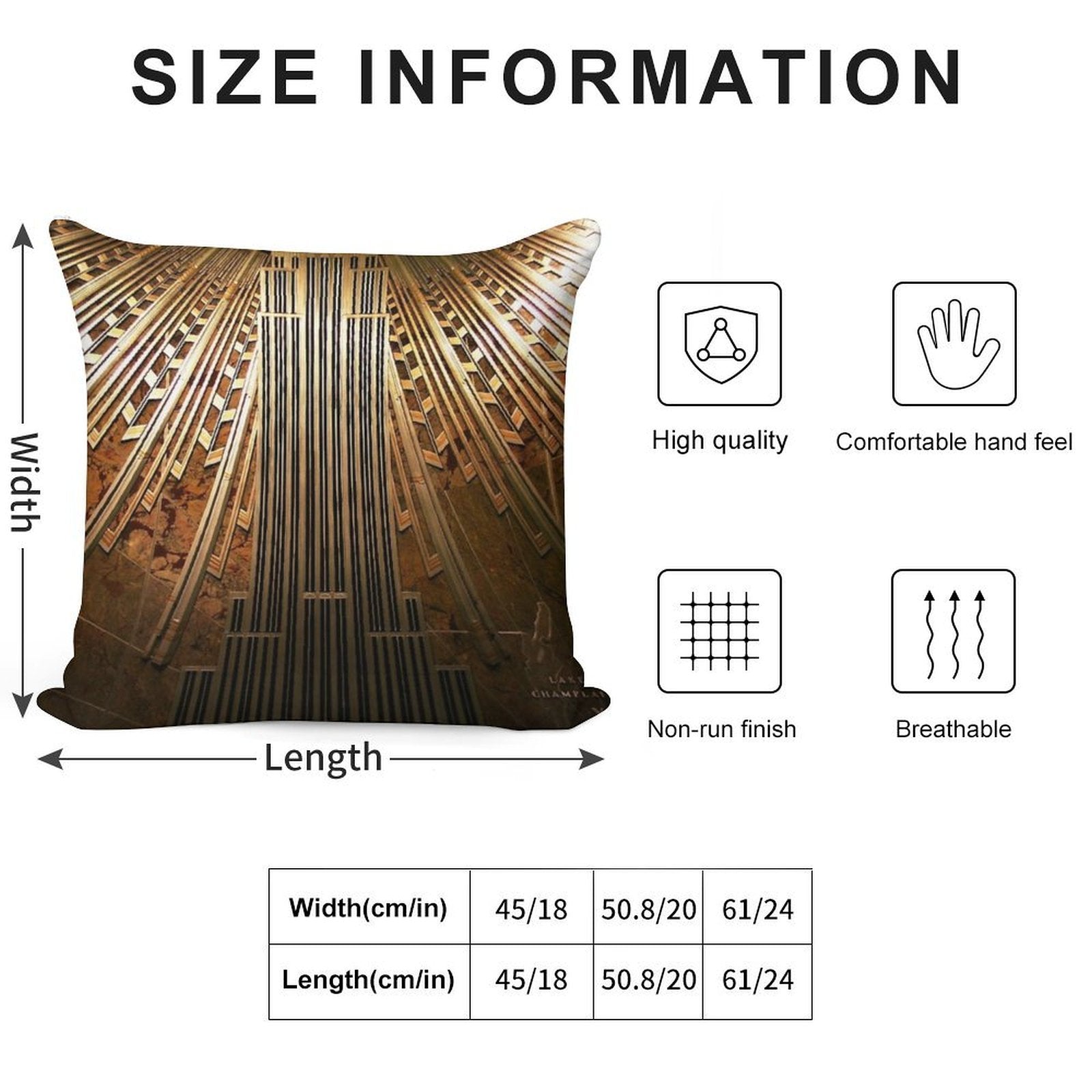 ESB Lobby Soft Gift Ready Throw Pillow