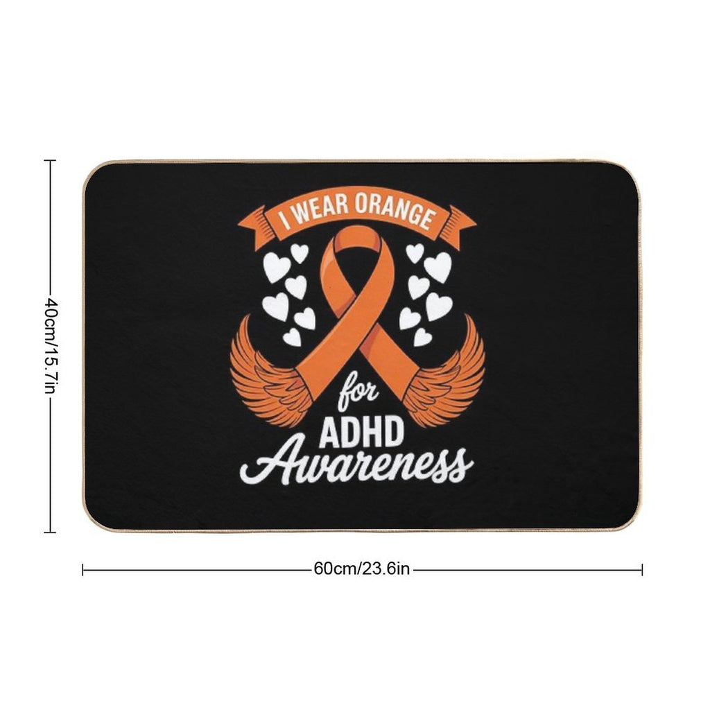 Adhd Awareness Shirt for Mental Health Awareness Month  Multi-Purpose Bath Mat