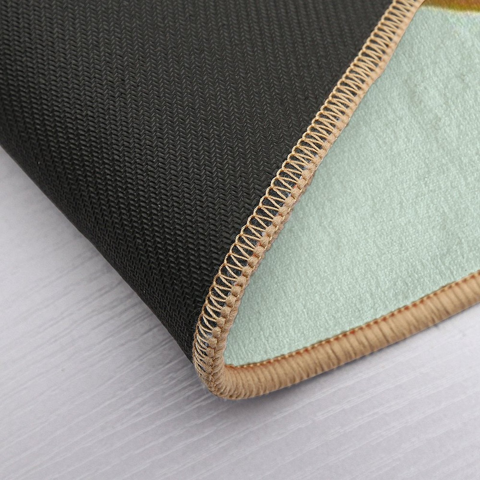 Title Orange-faced Warbler  Pet-Safe Bath Mat