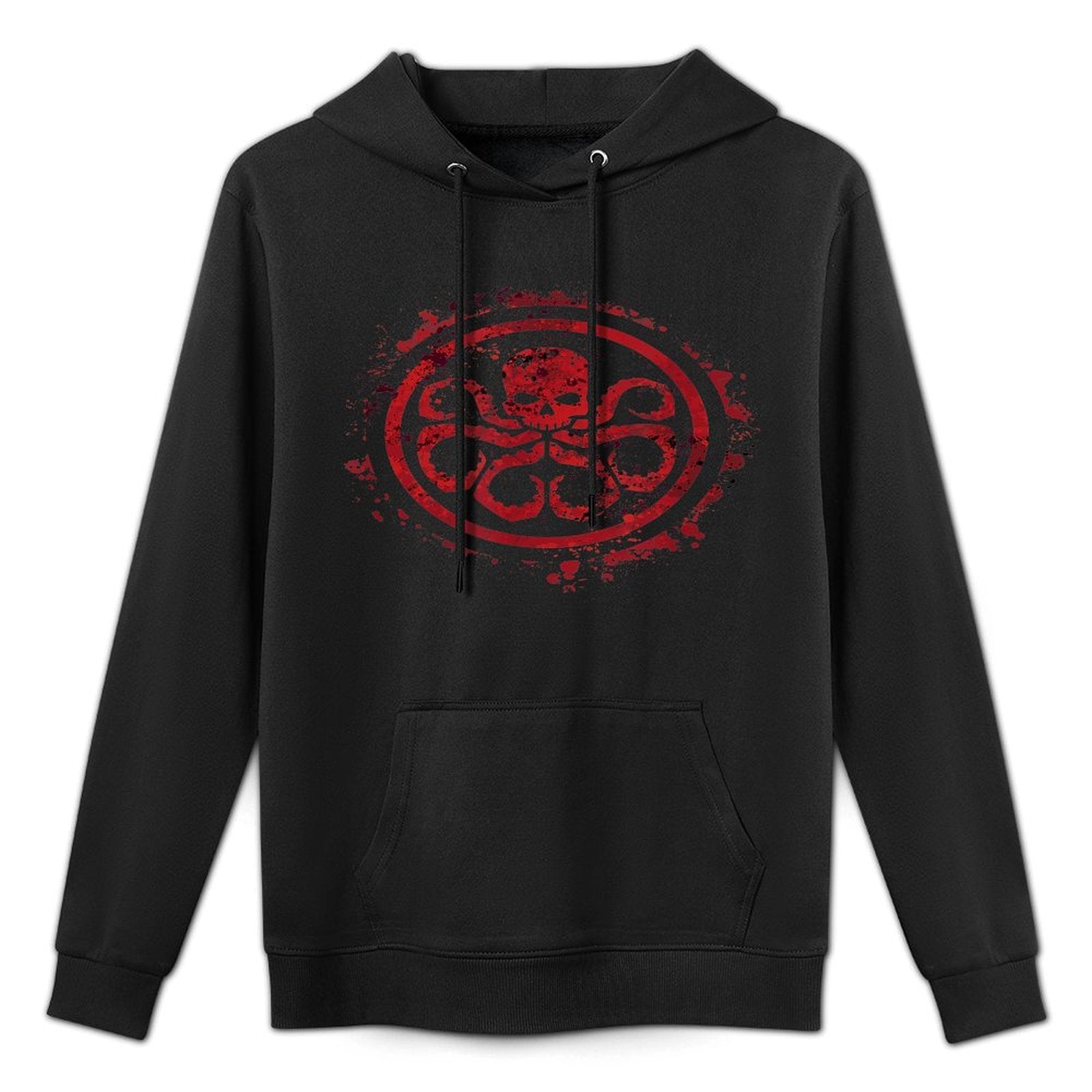 Marvel Hail Hydra Red Splatter Villain Logo Unisex Design Hoodie