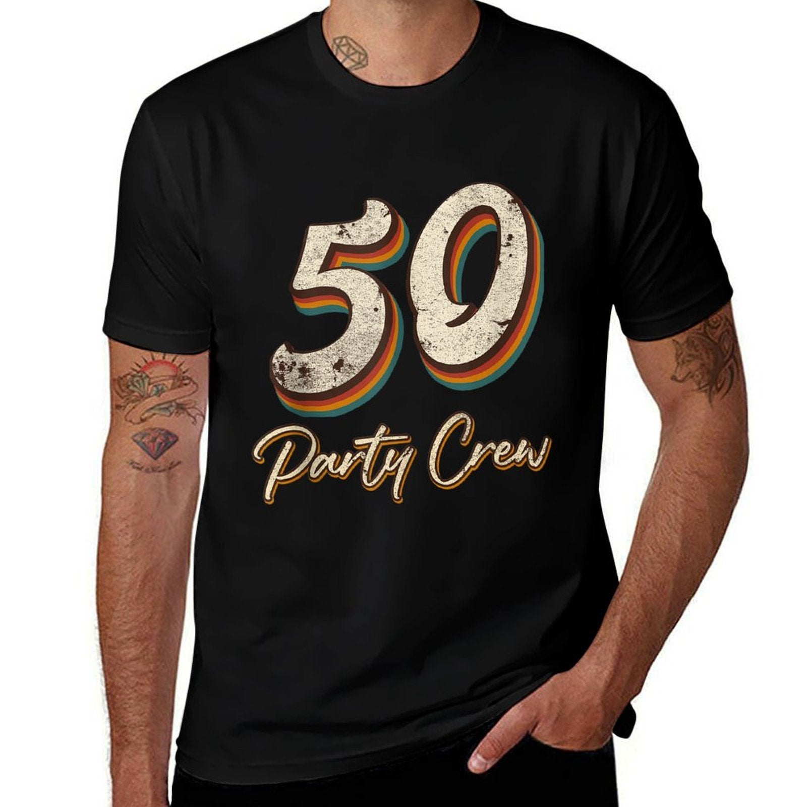 50 Party Crew - 50th Birthday  Durable T-Shirt