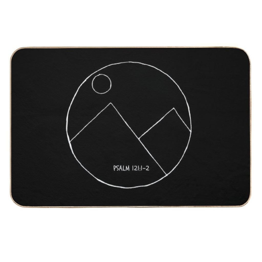 Psalm 1211-2  Non-Slip Bath Mat