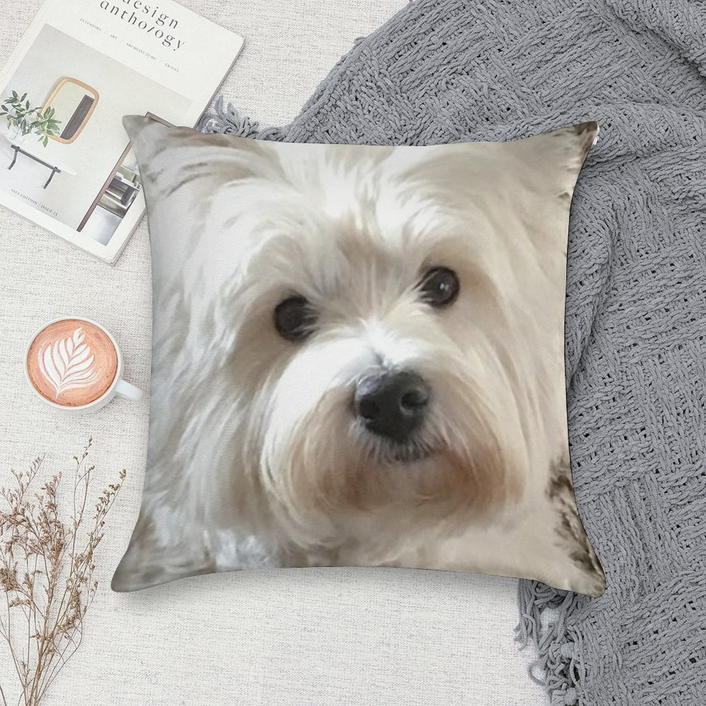 Westie Soft Anti-Pilling Throw Pillow