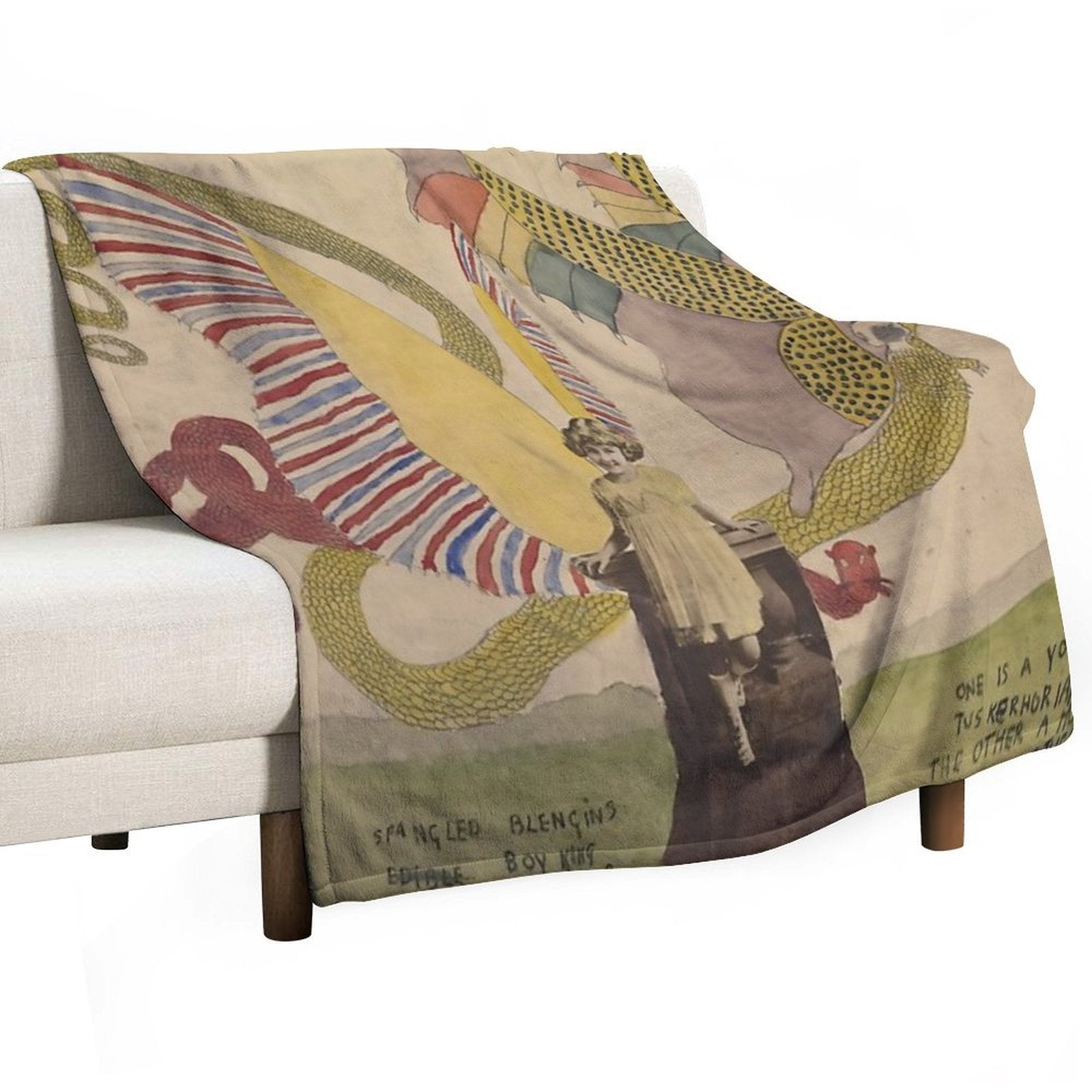 Henry Darger Art All-season Throw Blanket