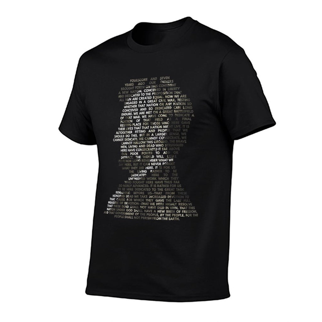 Abraham Lincoln Portrait Gettysburg Address  Affordable Price T-Shirt
