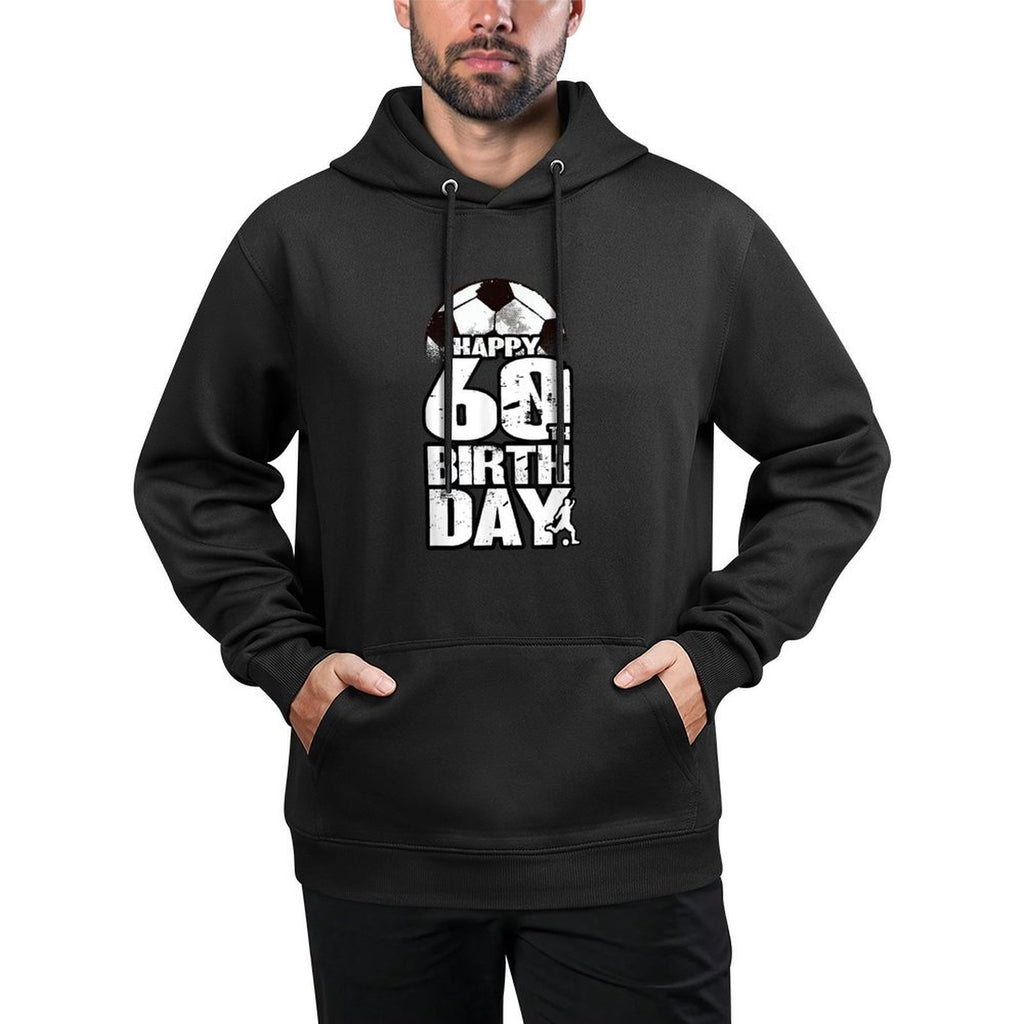 60 Years Old Vintage Soccer 60th Birthday Customizable Surface Hoodie