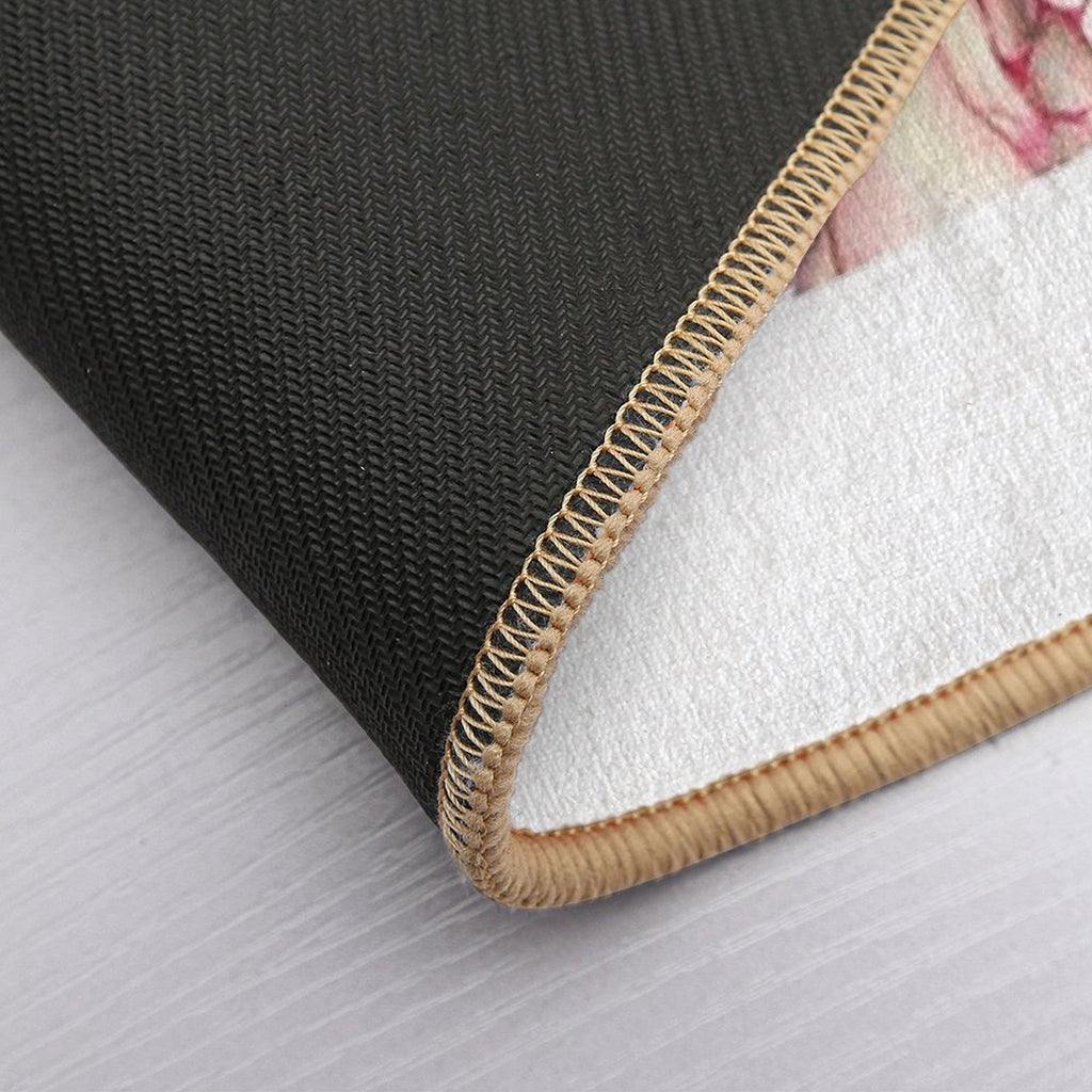 Gothic Background Vampire.  Long-Lasting Bath Mat