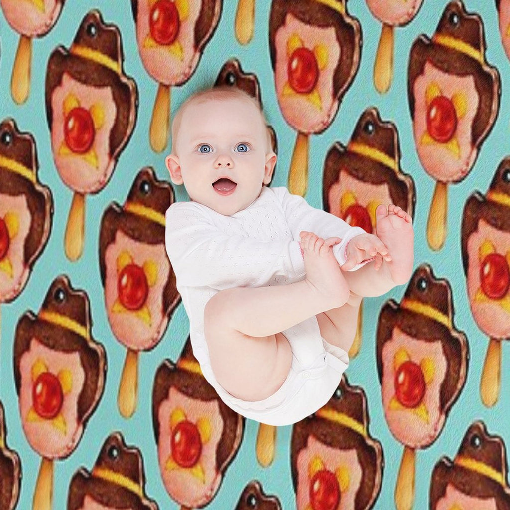 Bubble O' Bill Pattern Easy Care Throw Blanket