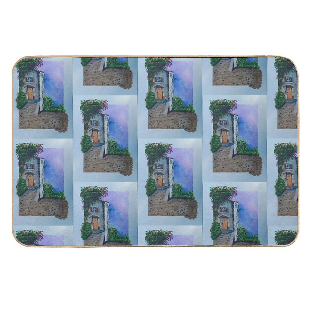 Bouganvillia Vista  Easy Maintenance Bath Mat