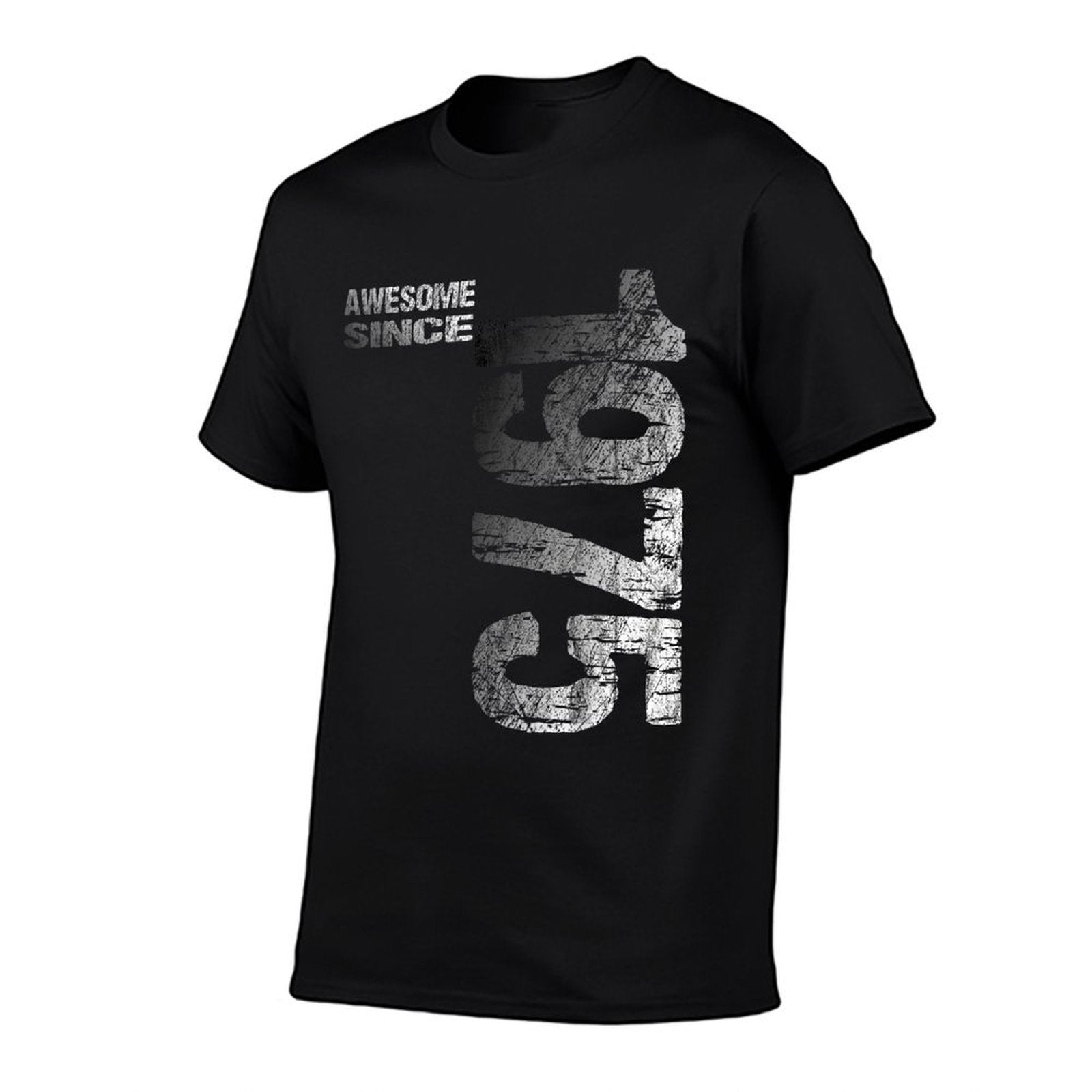 Awesome Since 1975 50th Birthday Born 1975  Cotton T-Shirt