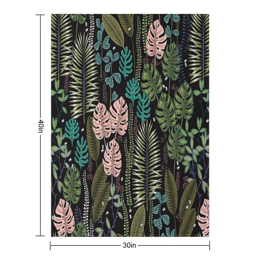 Tropical Dream Travel-friendly Throw Blanket